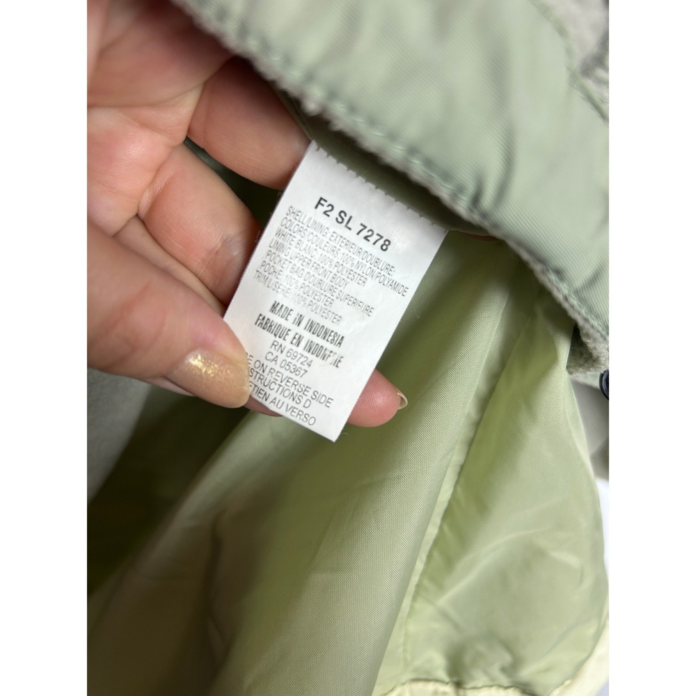 Vintage Columbia Interchange 3-in-1 Winter Jacket Sage Green Hooded Small - Picture 11 of 15